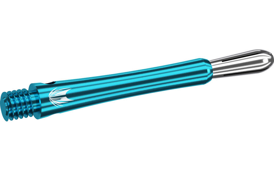 TARGET Grip Style Short Aluminum Shaft Blue - Click Image to Close